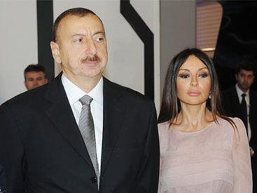 President Ilham Aliyev, First Lady Mehriban Aliyeva Sign Obituary On Death Of First VP Of SOCAR