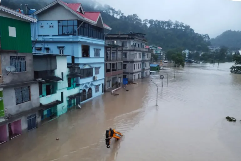 Indian Army Searches For 23 Missing Soldiers After Flash Flood