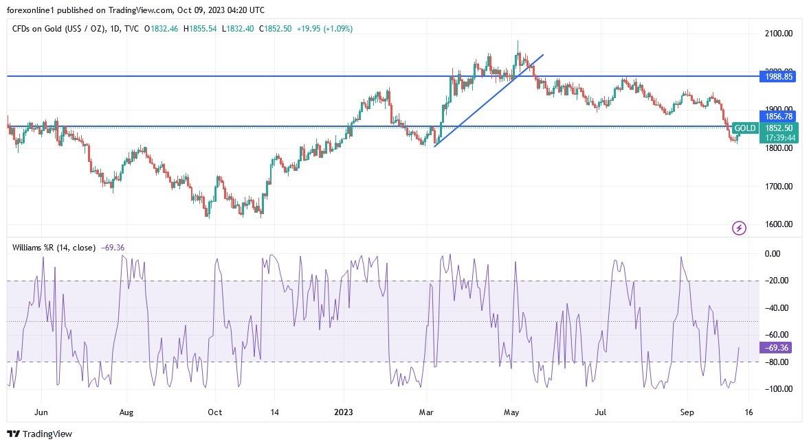 Gold Technical Analysis: Gold's Trend Remains Bearish | MENAFN.COM