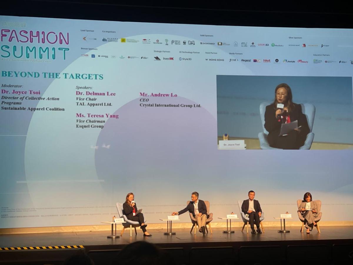 Sustainable Apparel Coalition Discusses“Actions To The Sustainability Journey” At Fashion Summit Hong Kong
