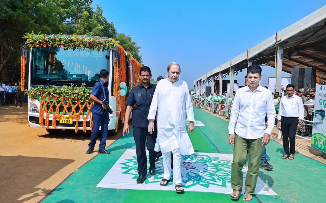Odisha CM Launches Laccmi In State's Kalahandi District Odisha CM Launches Laccmi In State's Kalahandi District