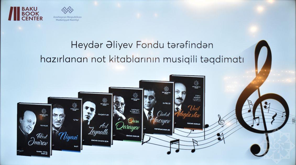 Heydar Aliyev Foundation Publishes New Musical Scores