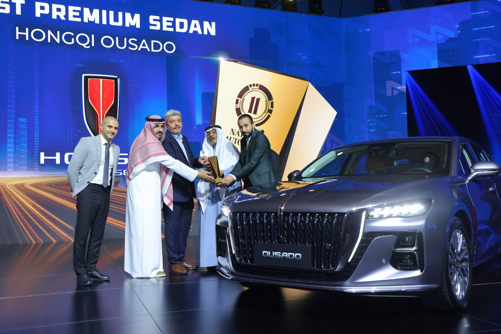 The Universal Premium Motors Agencies scoops up 2023-2024 auto awards in KSA for Hongqi