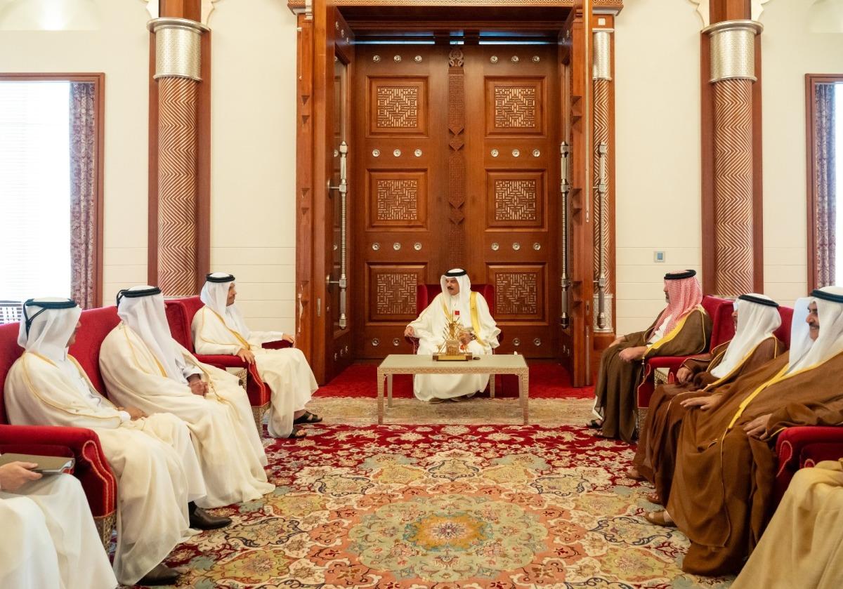 King Of Bahrain Receives The Prime Minister