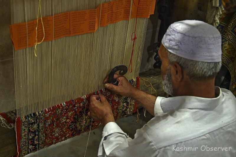 Book Highlights Handcrafted Carpets, Rugs And Mats Of Kashmir