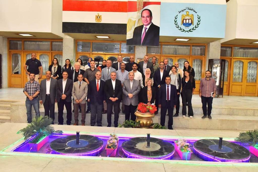 EU Delegation Inspects MSMEDA Projects In Assiut