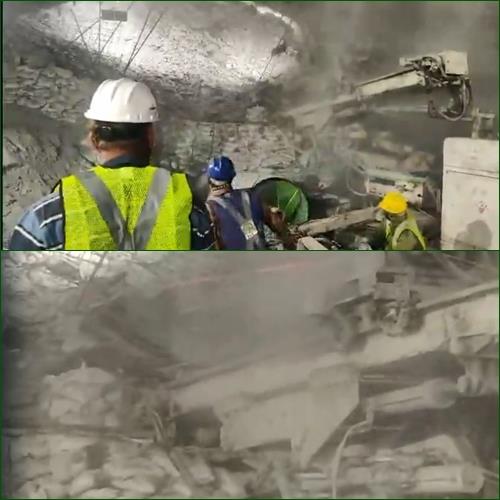 Uttarkashi Tunnel Collapse: First Images Of Trapped Workers Out, All ...