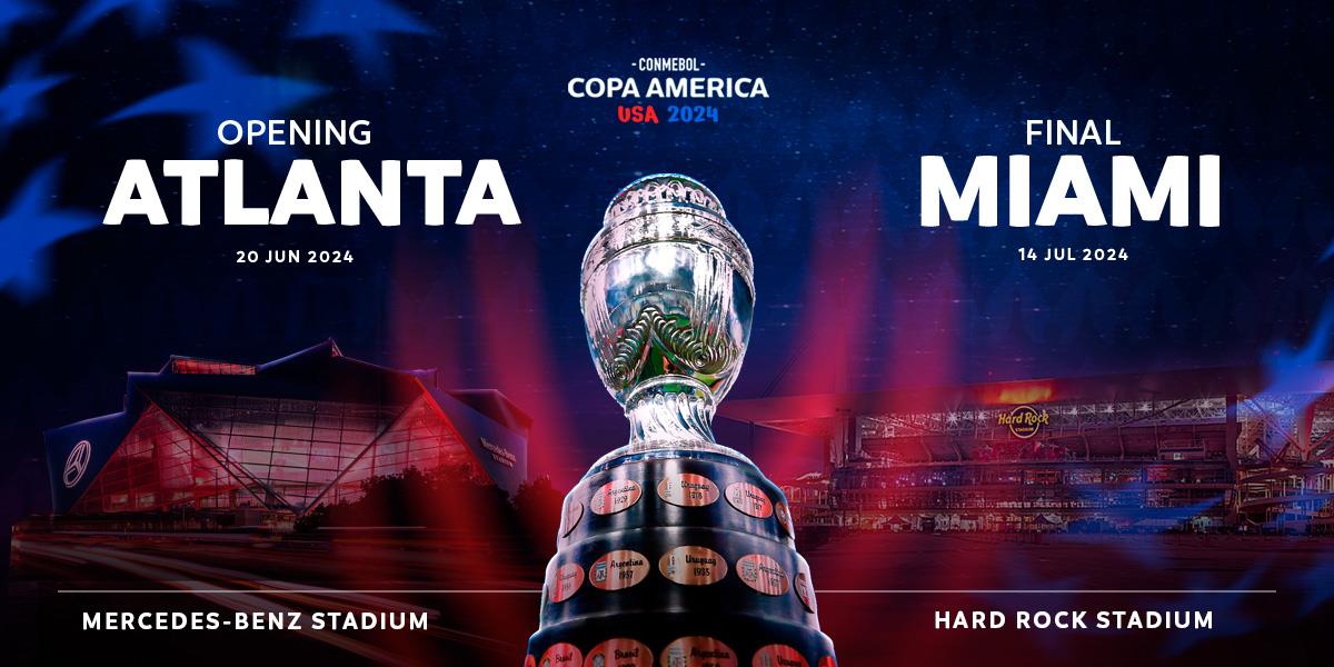 CONMEBOL Announces Venues For Opening And Final Matches Of Copa America