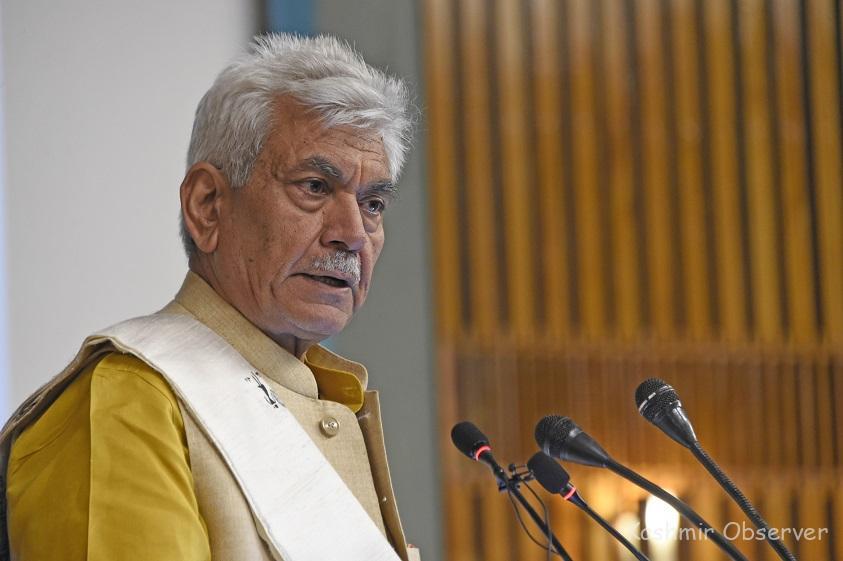 J & K LG Manoj Sinha Seeks Investment From Industry Players