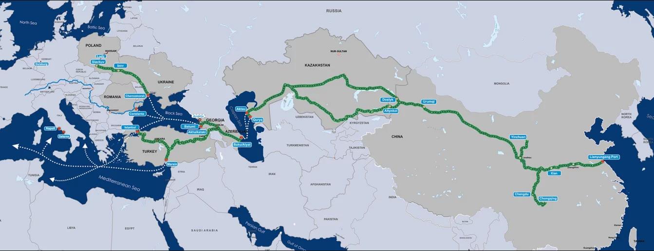 Kazakhstan Talks Projects To Expand Capacity Of Middle Corridor