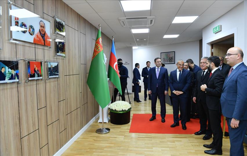 Azerbaijani Delegation Participates In Inauguration Of SOCAR's Representative Office In Ashgabat