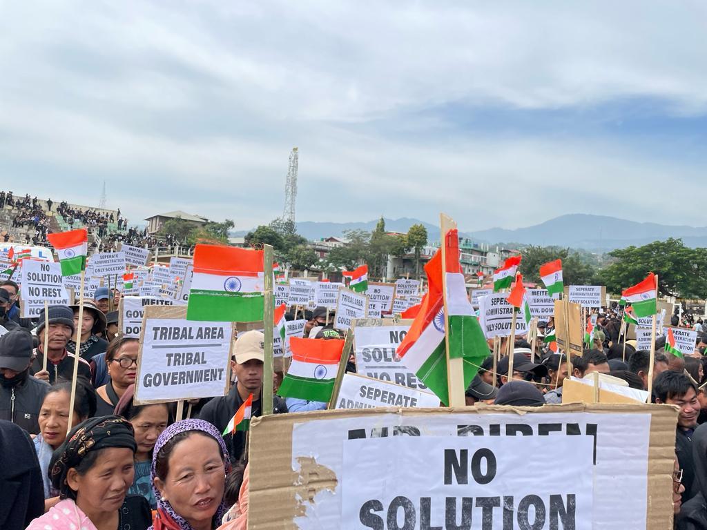 'Separate State' : Kuki-Zo Tribals Hold Rallies To Press For Demand In Manipur, Delhi, Four Other States