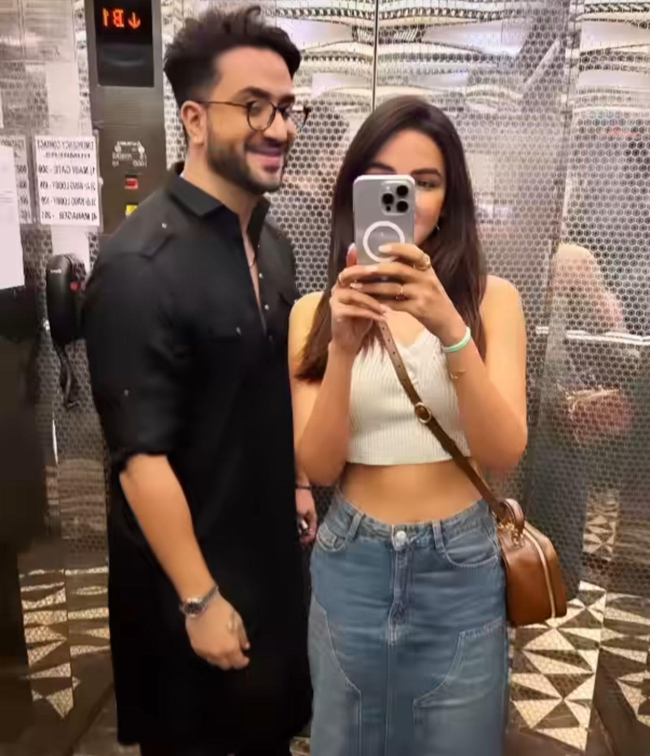 Jasmine Bhasin Gives A Sneak Peek Into Her ‘Dinner Date’ With Aly Goni