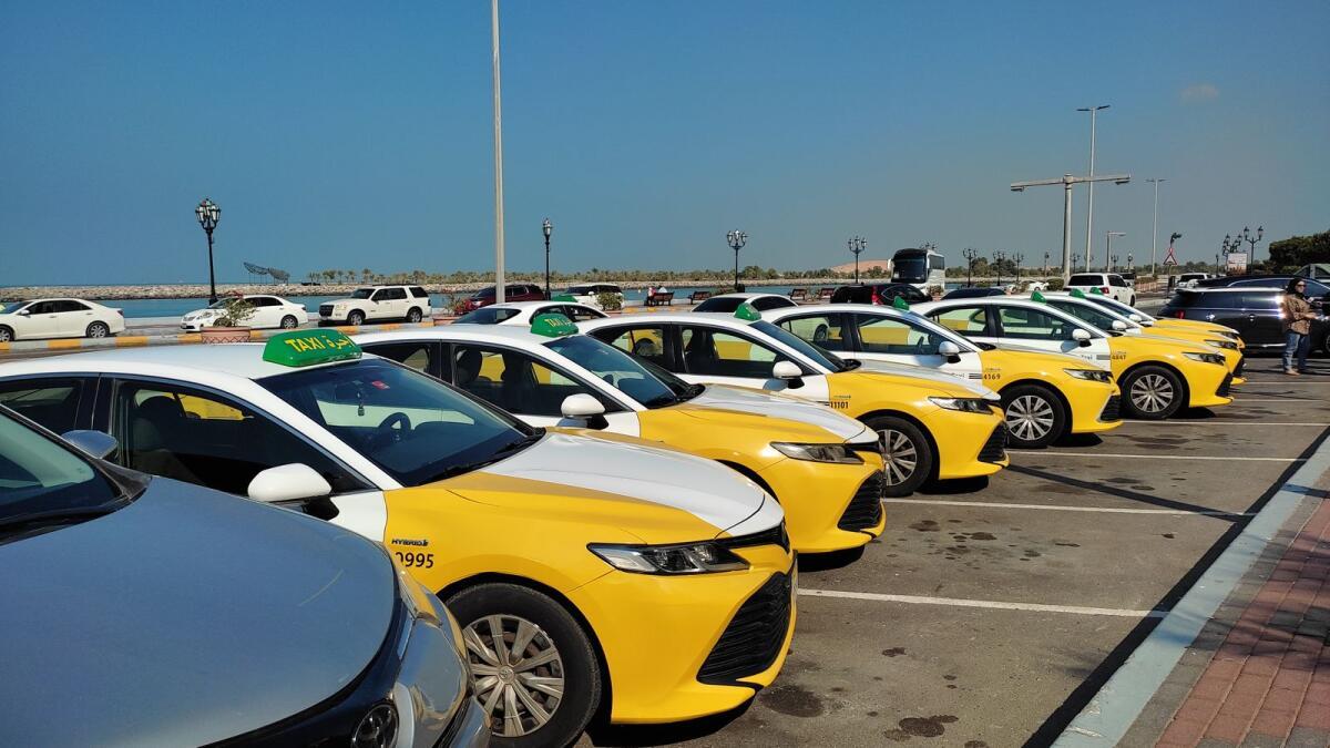 UAE Union Day: Have You Seen These Yellow-And-White Taxis In Abu Dhabi?