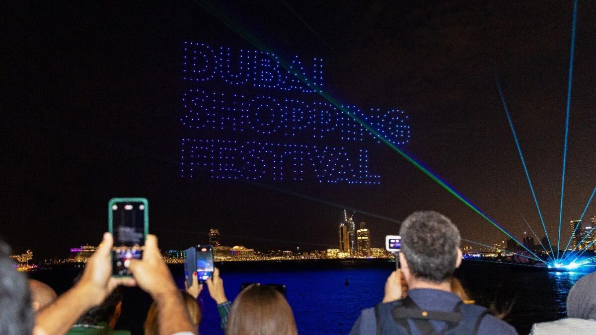 Dubai Skies To Glow With Dancing Drones, Lights Show During Shopping Festival
