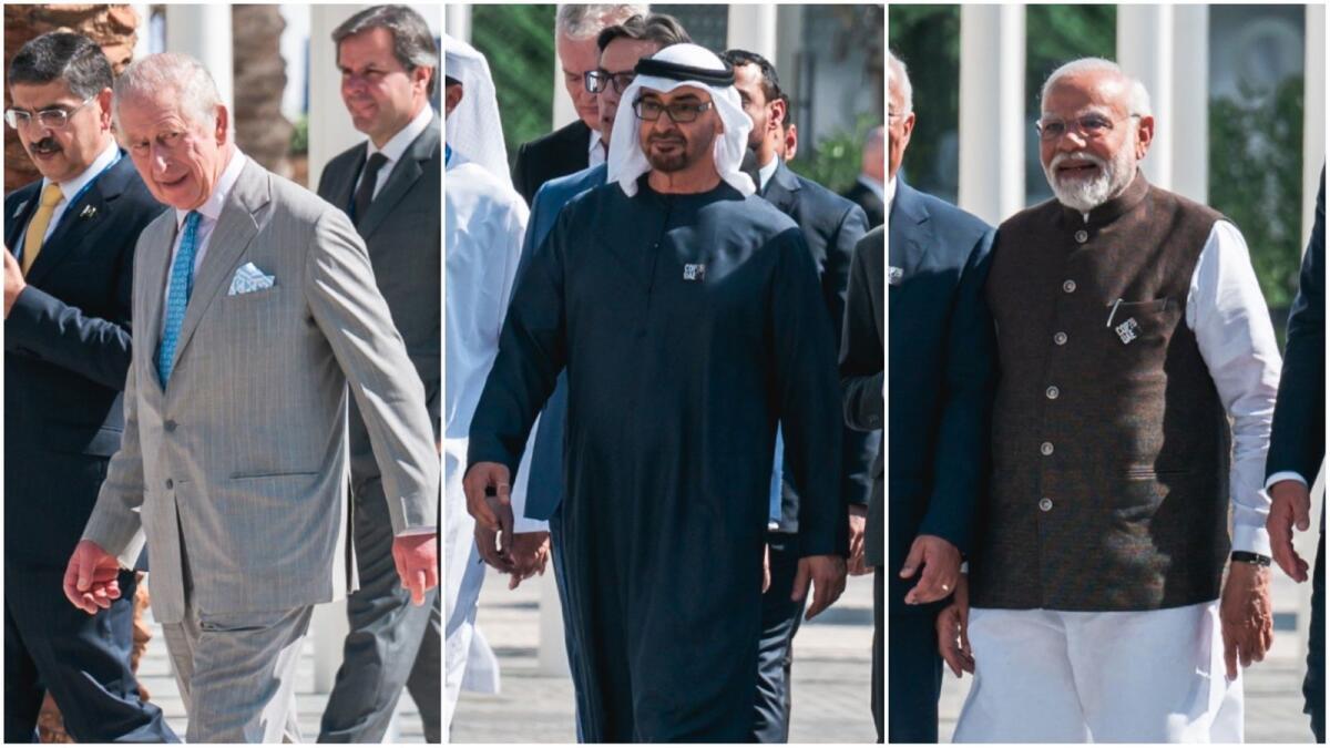 Look: From Sheikh Mohamed, King Charles To PM Modi, World Leaders Enter COP28 In Dubai