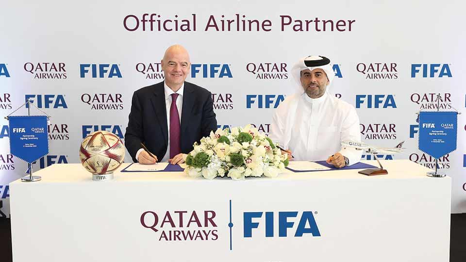Qatar Airways Extends FIFA Partnership Through 2030