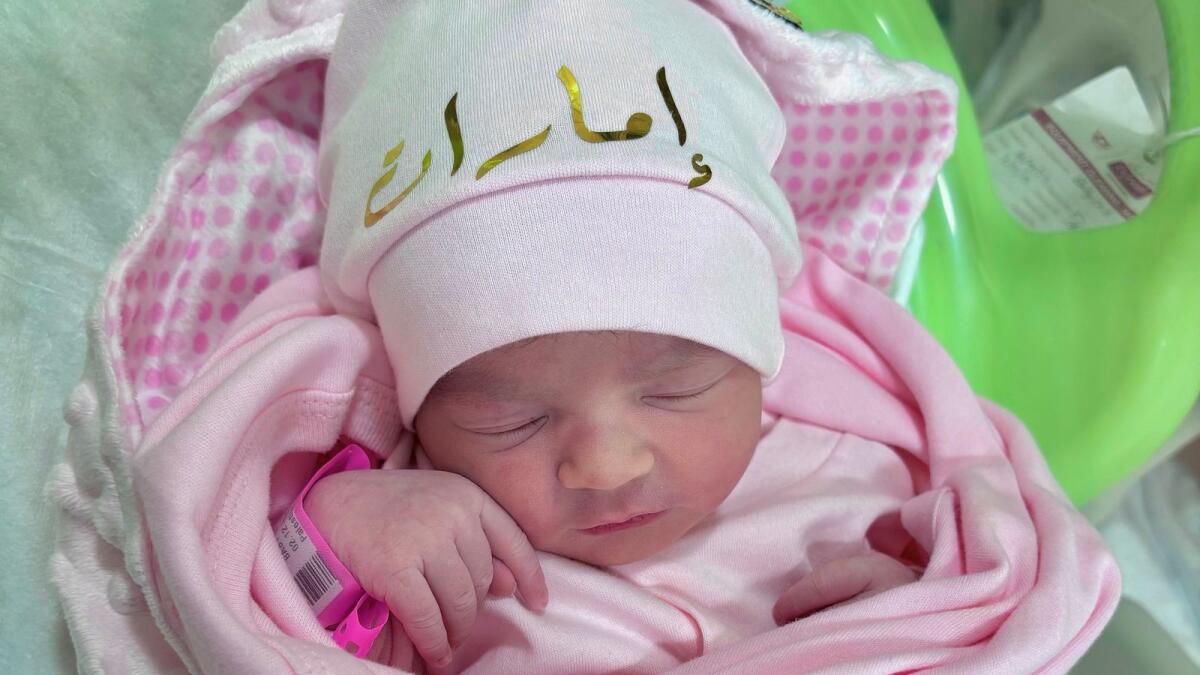 UAE: Palestinian Baby Emarat Among First Newborns On National Day