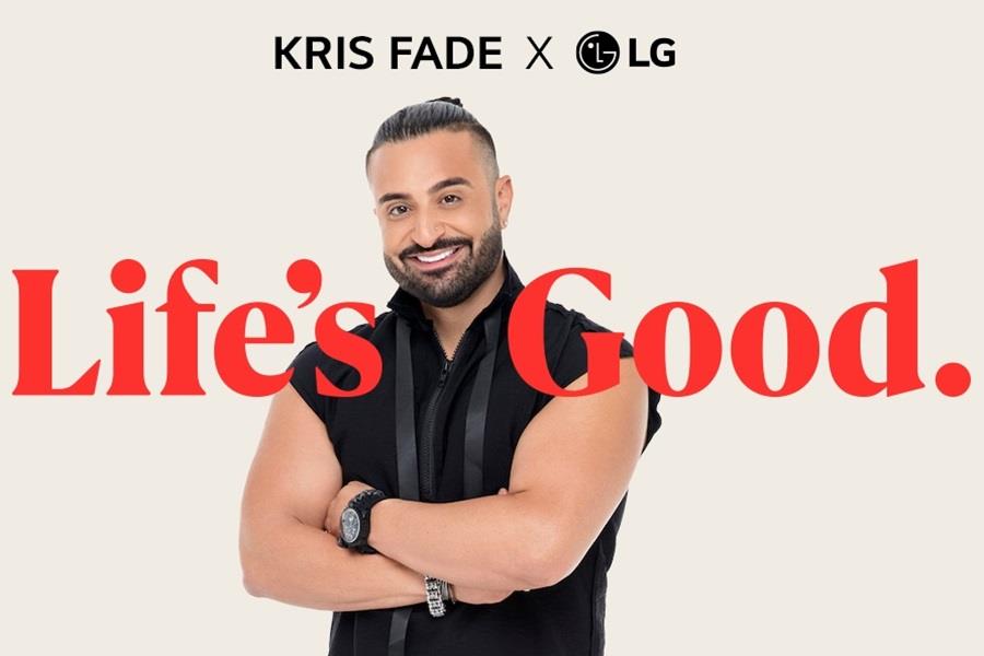 Kris Fade Becomes Newest Brave Optimist Brand Ambassador In LG's“Life's Good” Campaign