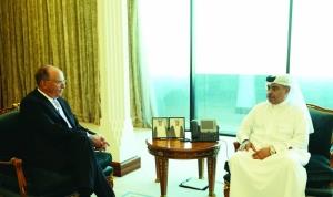 Minister Of Finance Meets CEO Of Blackrock