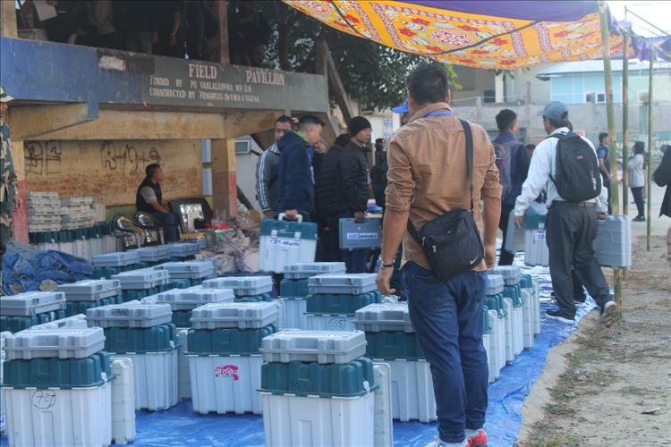 Counting Of Votes Begins For Mizoram Assembly Elections