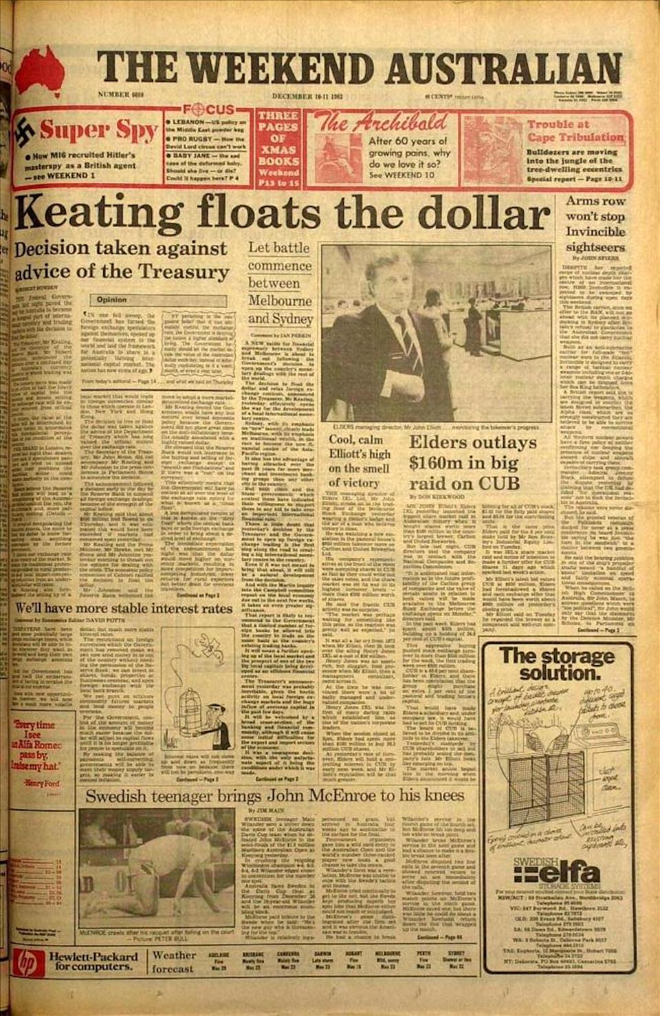 Happy Birthday AUD: How Our Australian Dollar Was Floated, 40 Years Ago This Week