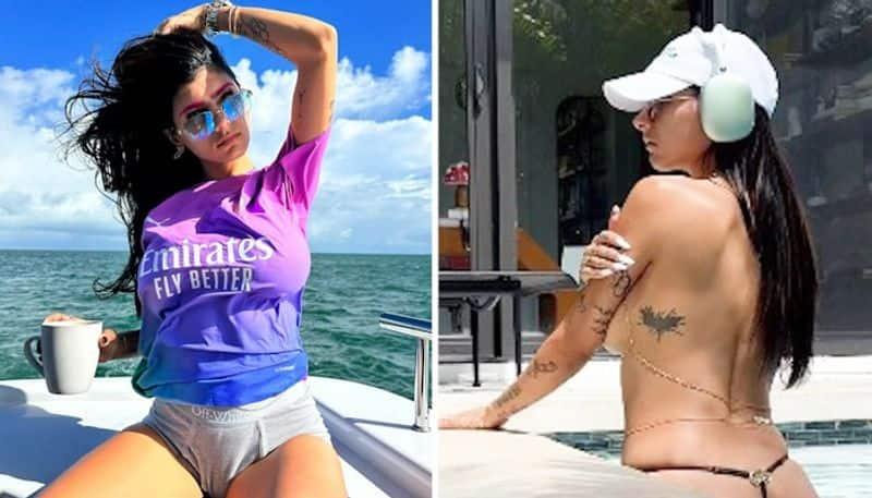 Mia Khalifa Hot Photos: Onlyfans Model Flaunts Her Bikini Body In These 9 Pictures 