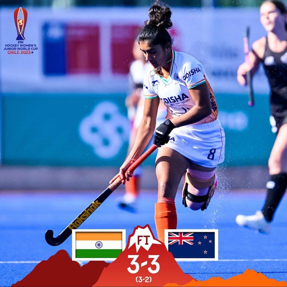 Junior Women’S Hockey WC: India Beat New Zealand In Penalty Shootout In Classification Match