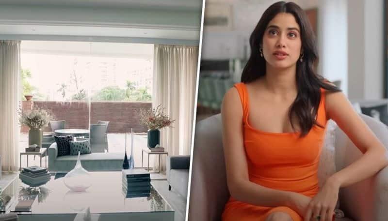 In Pictures: Wall-To-Wall Windows To White Marble Decor, A Look Into Janhvi Kapoor's House 