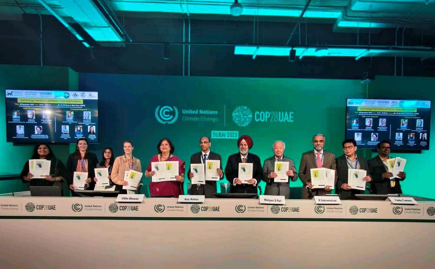 TERI Released Act4earth Policy Briefs During COP28