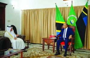 President Of Zanzibar Meets Qatar's Envoy