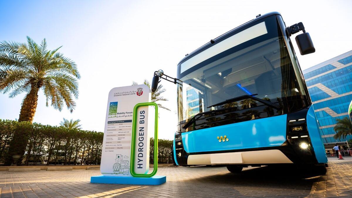 Look: Zero-Emission Hydrogen-Fuelled City Bus In Abu Dhabi