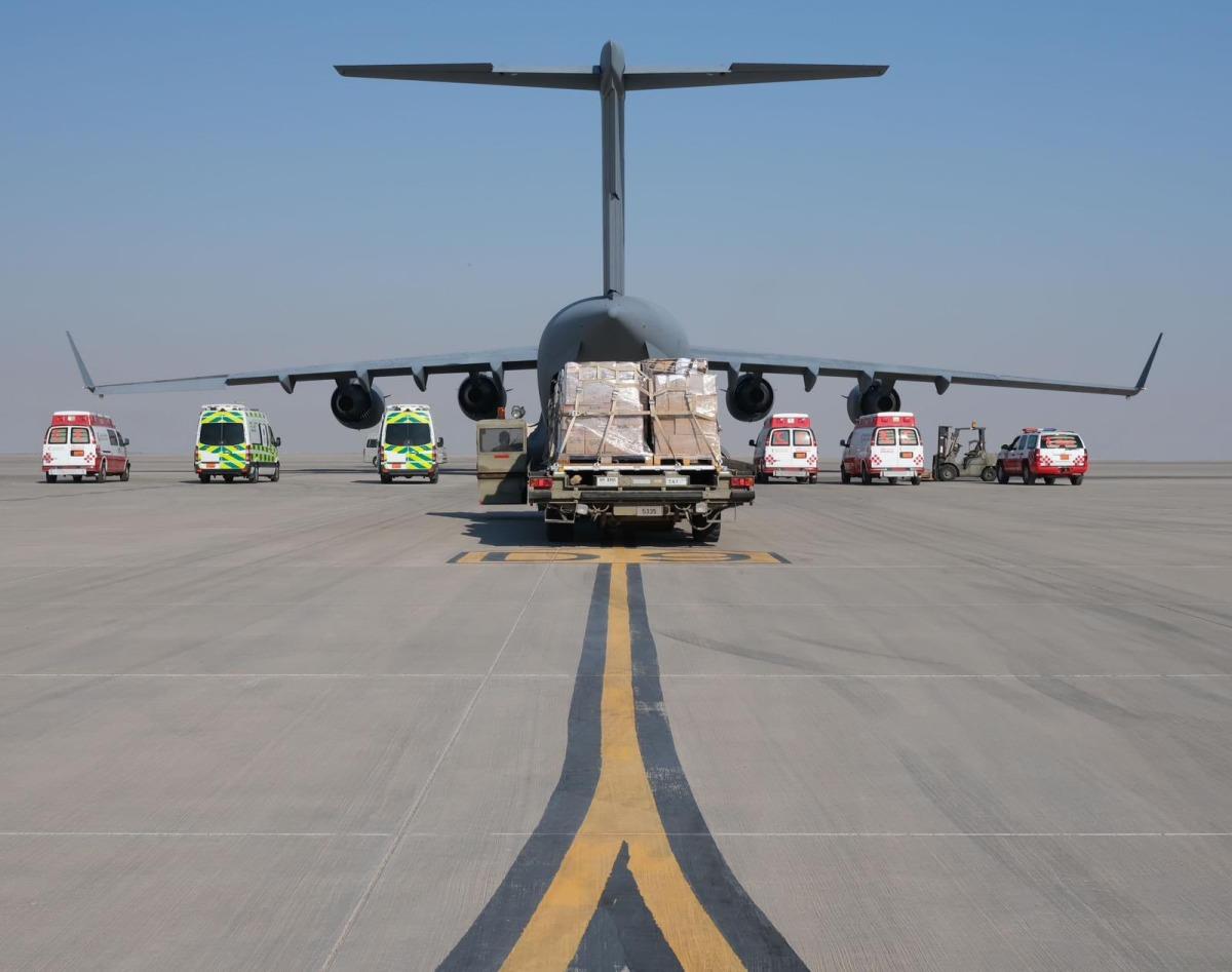 Qatari Plane Heads To Al Arish Carrying Aid For Gaza