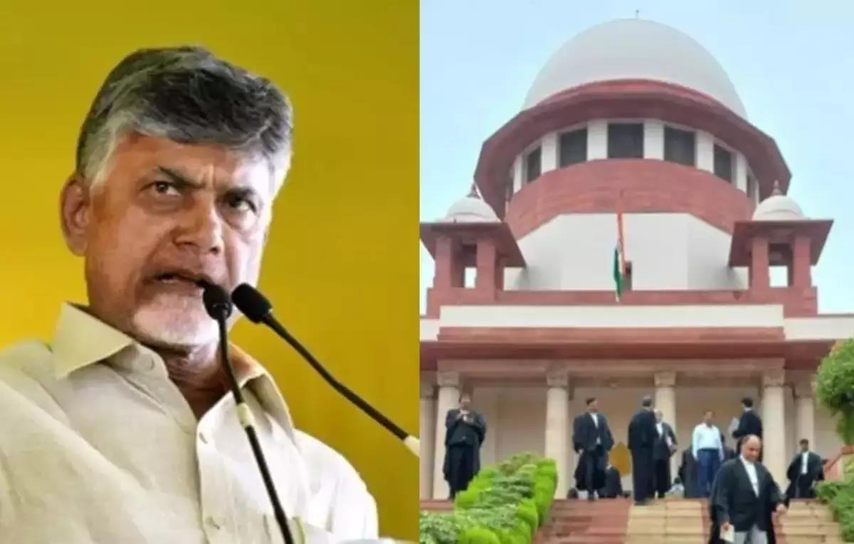 SC Adjourns Hearing On Plea Filed By AP Govt Against Bail Granted To Chandrababu Naidu