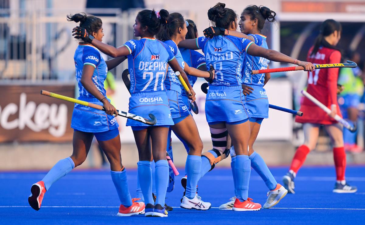 India Outshine Korea 3-1 In A Classification Match Of The Women’S Junior World Cup 2023 