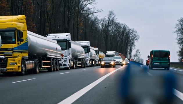 About 3,300 Trucks Queuing At Polish-Ukrainian Border