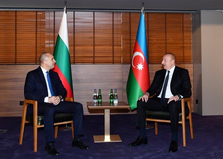 President Ilham Aliyev, President Rumen Radev Hold One-On-One Meeting (PHOTO)