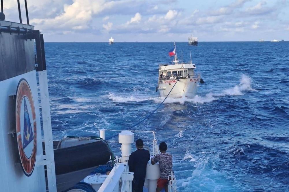 Philippine Civilian Resupply Mission In Disputed Waters Diverted