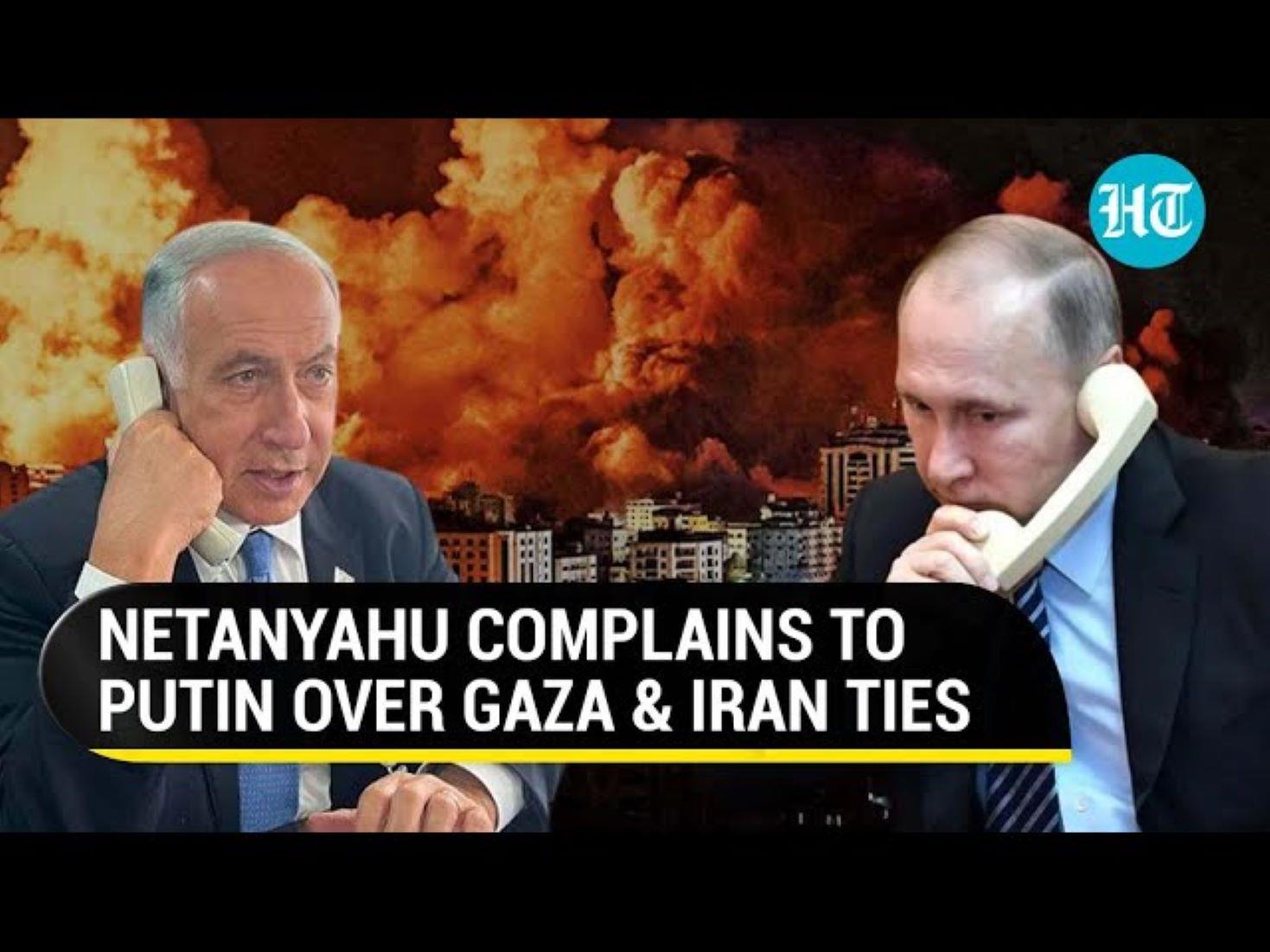 Putin, Netanyahu Discuss Gaza Over Phone
