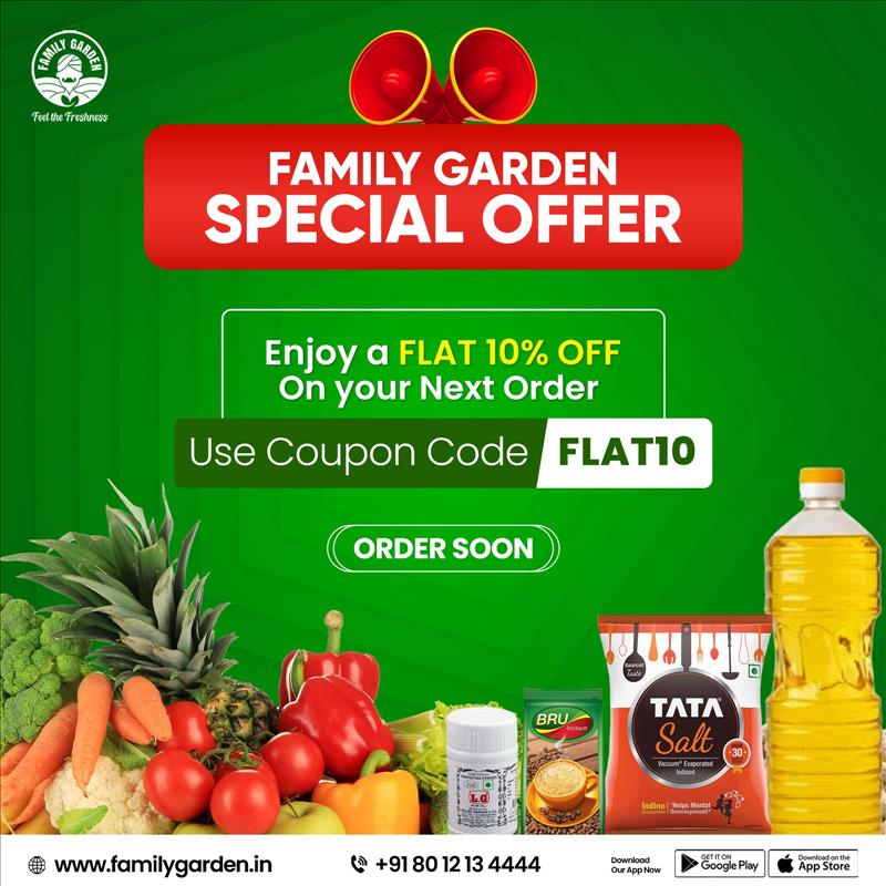 Family Garden Marks A Milestone In Bringing Fresh Fruits And Vegetables Online To Chennai