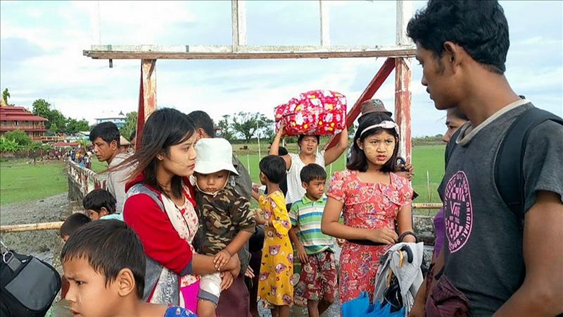 Ethnic Armed Group Seizes Key Town In Myanmar's Rakhine State Bordering ...