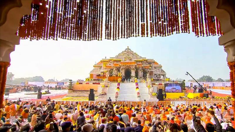 Ayodhya Ram Mandir Inauguration Sparks Social Media Buzz Netizens Say Blessing To Be Living In 4828