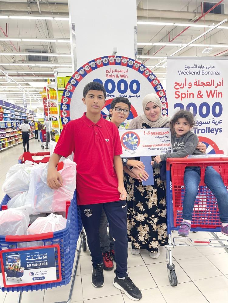 Carrefour spinning new arrivals