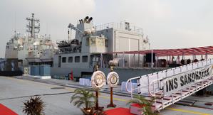 First Survey Vessel Large Ship Commissioned Into Indian Navy