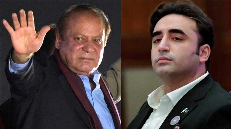 Pakistan Election Nawaz Sharif Bilawal Bhutto Lead Pm Race Imran