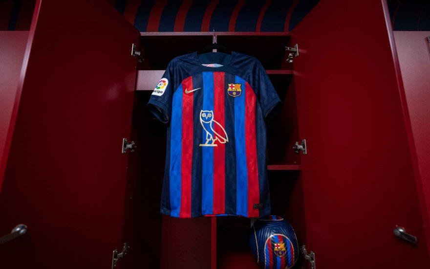 Barcelona To Wear Special Shirts To Celebrate Drake In El-Clasico