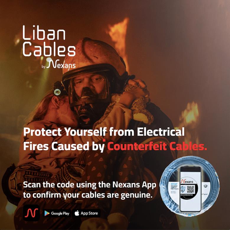 Liban Cables Launches An Anti-Counterfeiting Campaign To Raise Awareness On The Risks Posed By Counterfeit Cables.