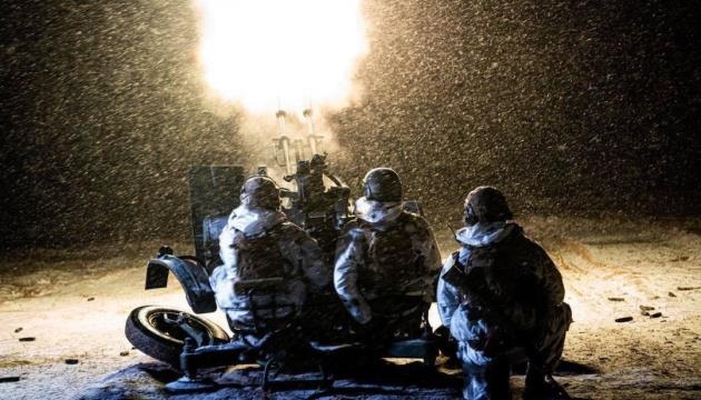 Ukraine Downs Guided Missile, 14 Kamikaze Drones Overnight Monday