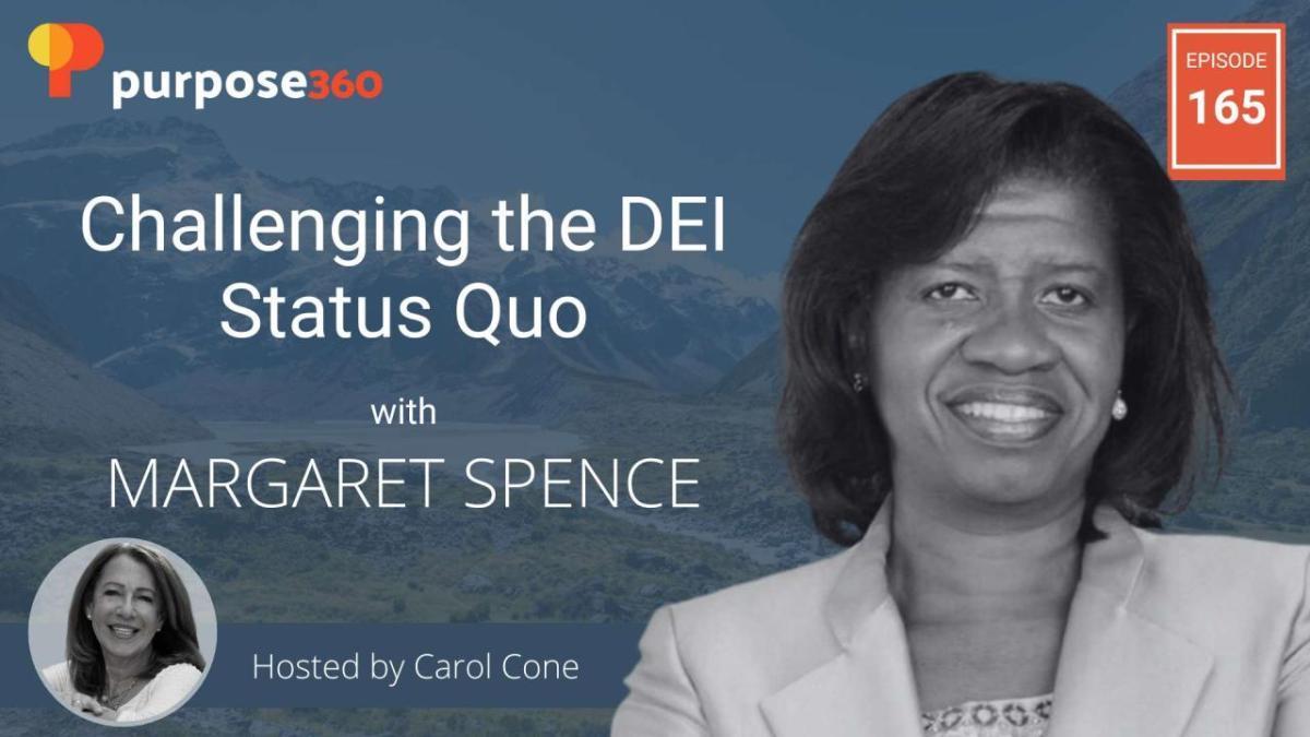 Challenging The DEI Status Quo With Margaret Spence | MENAFN.COM