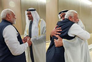 PM Modi Meets UAE President In Abu Dhabi